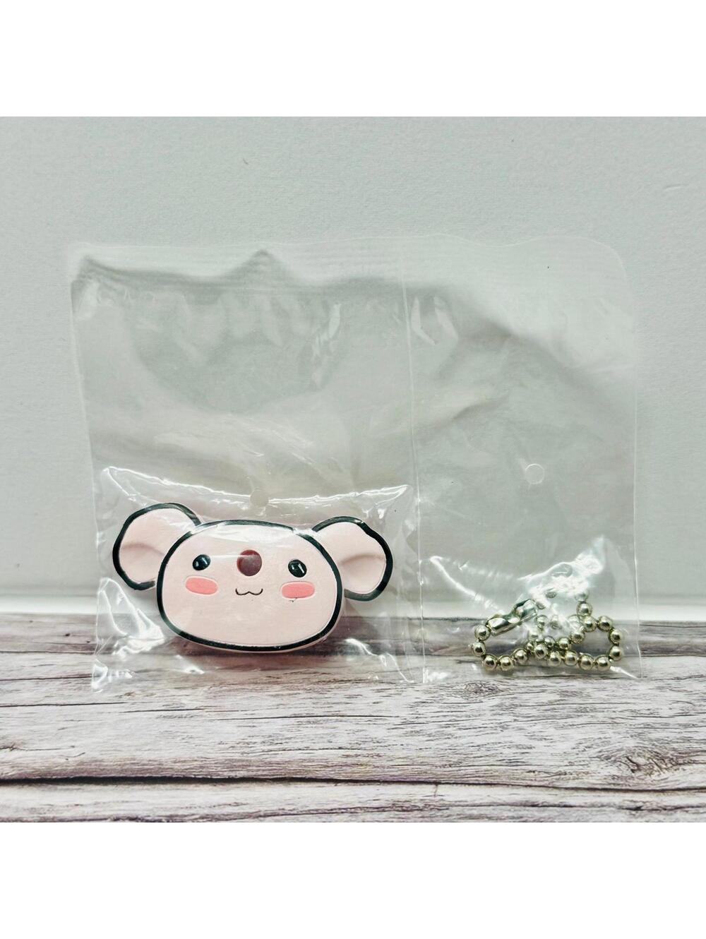Doko Demo Issyo Jun Mihara Pink Keychain Key Cover Official New Japan US Seller